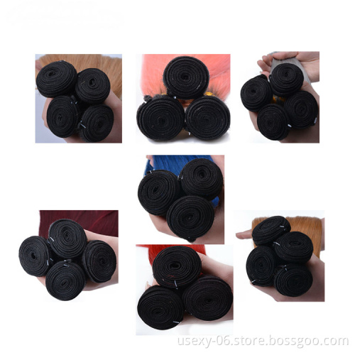 Wholesale Virgin Hair Vendors Ombre Colour Cuticle Aligned Hair Extension Human Hair Brazilian
